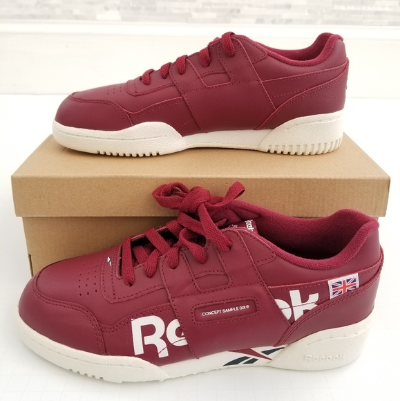 New REEBOK Workout Plus Junior Classic Sneakers - Picture 4 of 6